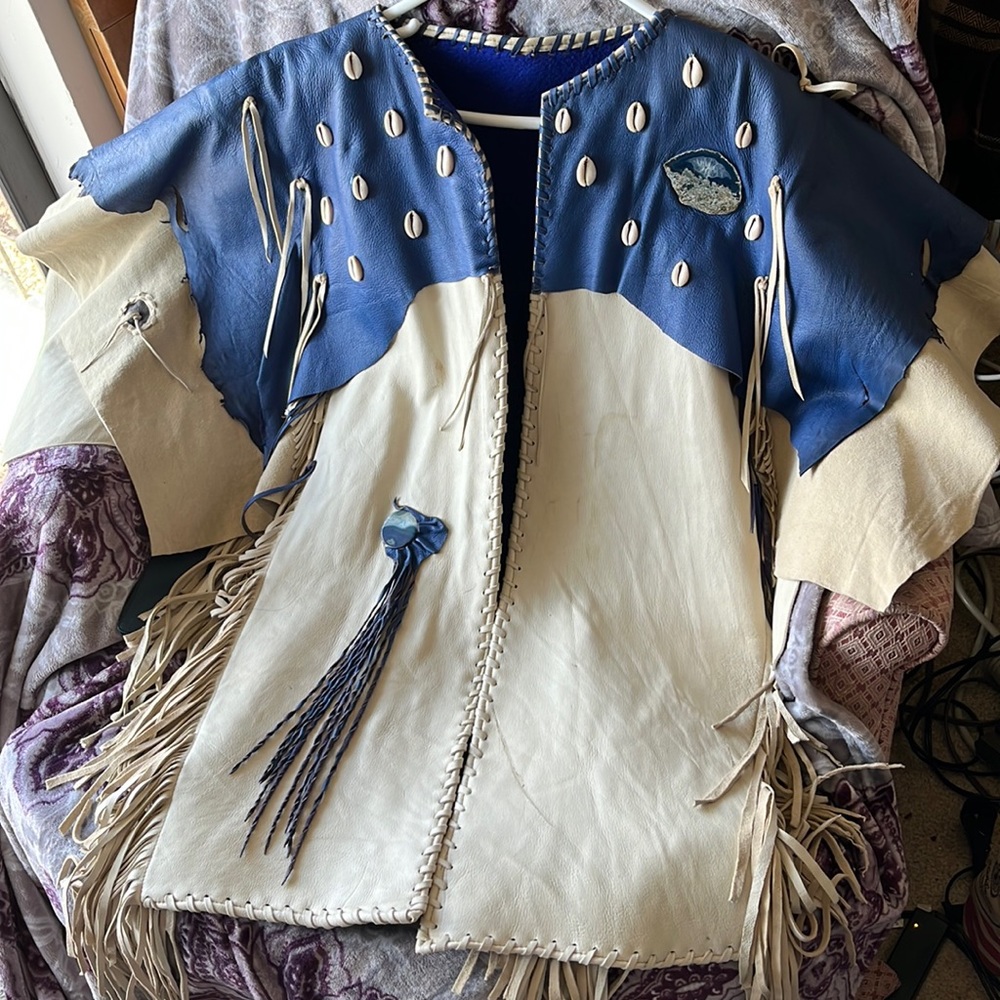 Handmade tribal real leather shall
